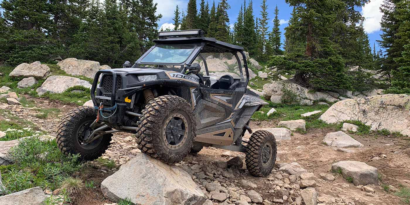 UTV, side-by-side with windshield