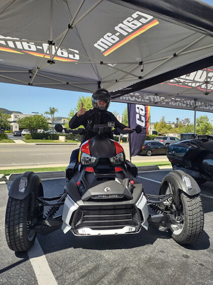 Meagan Kusek on 2024 Can-Am Ryker Rally