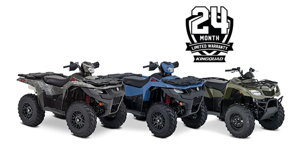 Suzuki Kingquad warranty