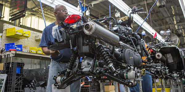 Suzuki ATV assembly