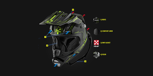 T5 MX Helmet