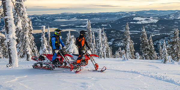 Polaris, Timbersled, snow bike