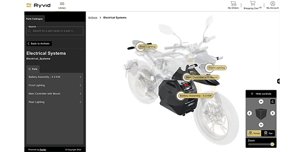 3-D parts catalog